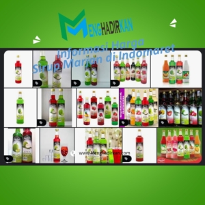 Harga Sirup Marjan di Indomaret Harga Sirup Marjan di Indomaret