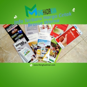 Info Terbaru Harga Cetak Brosur Warna