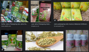Jamu pelangsing di apotik