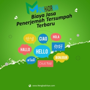 Biaya Jasa Penerjemah Tersumpah Terbaru