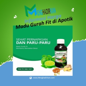 Harga Madu Gurah Fit di Apotik harga Madu Gurah Fit